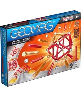 Geomag Kids Color 64el szwajcarskie klocki magnetyczne 