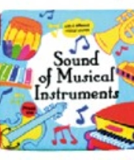 Książeczka Odgłosy muzycznych instrumentów interaktywna pluszowa K`sKids
