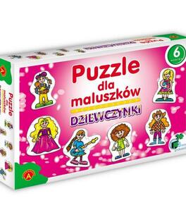 DZIEWCZYNKI puzzle dla maluszków Aleksander