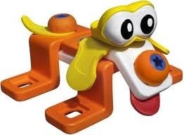 Klocki konstrukcyjne dla  DWULATKA  Meccano - Pies 18 el.